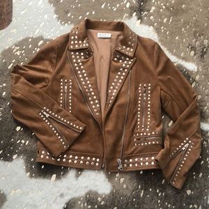 Vici Suede Studded Jacket